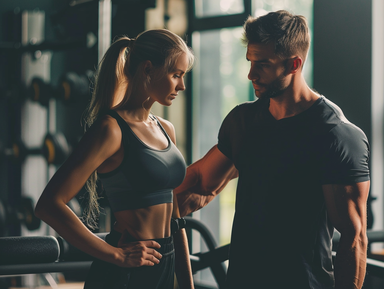 Активні люди різного віку тренуються разом